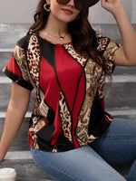 Blusa de leopardo 073752